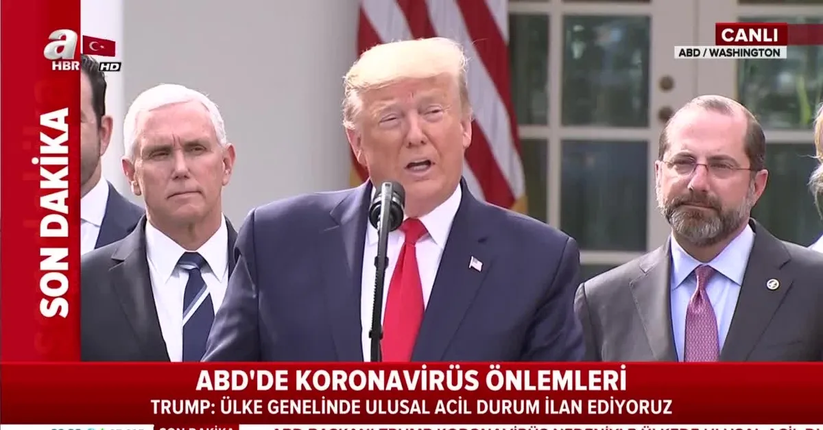 Trump ülke genelinde acil durum ilan etti
