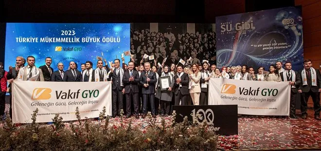 Vakıf GYO, Türkiye Mükemmellik Büyük Ödülü’nün sahibi oldu