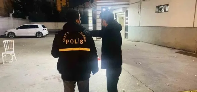 Düğün salonu önünde kavga! Yaralılar var