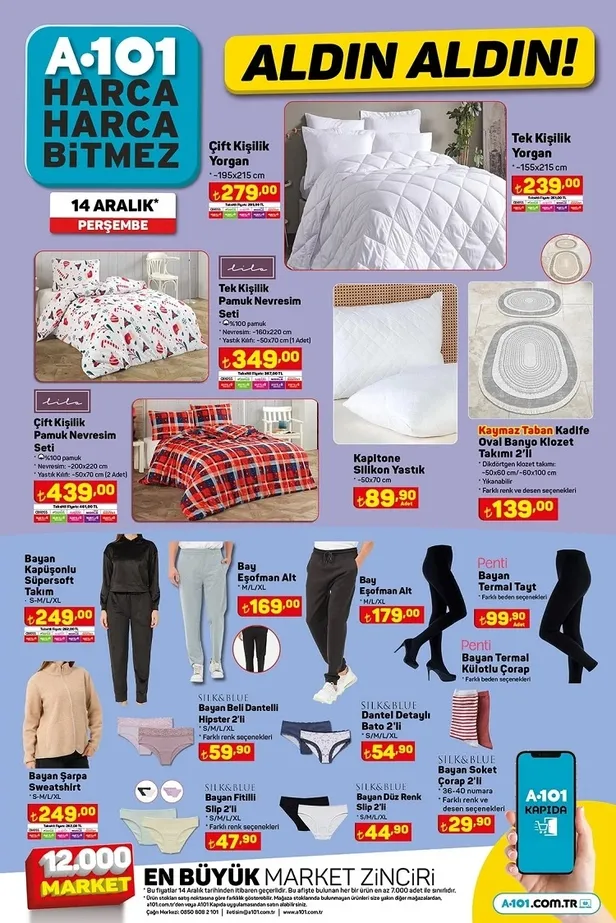 A101 16 Aralık aktüel indirim kataloğu yayınlandı! A101’e 125 CC Benzinli Motosiklet, Toshiba smart TV, Duvar Tipi Isıtıcı ve daha fazlası satışta