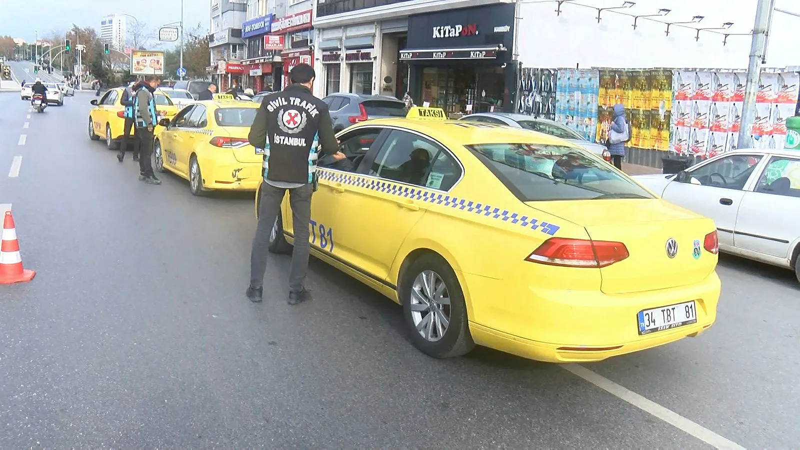 Kadıköy'de taksilere denetim: Ceza yağdı