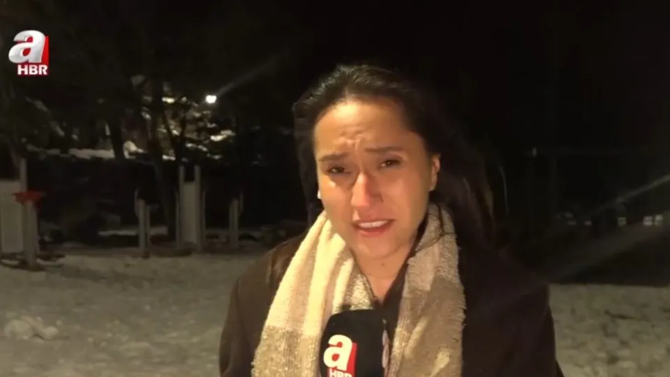 Kayseri’de yoğun tipi ve kar! A Haber ekibi sahada