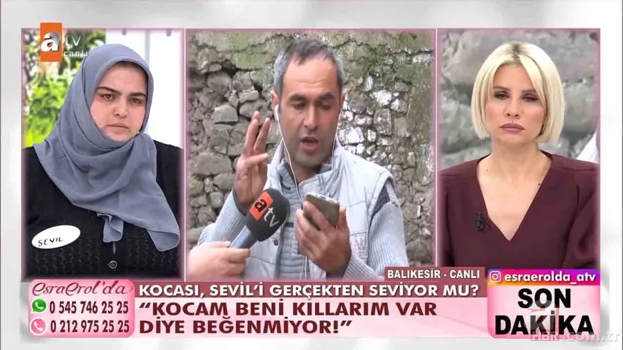 Türkiye Esra Erol'daki bu olayı konuşuyor! “Kocam bana varil ve fıçı diyor” demişti | Ramazan ve Sevil yüzleşti: "Kılları olsada karımı seviyorum" 15