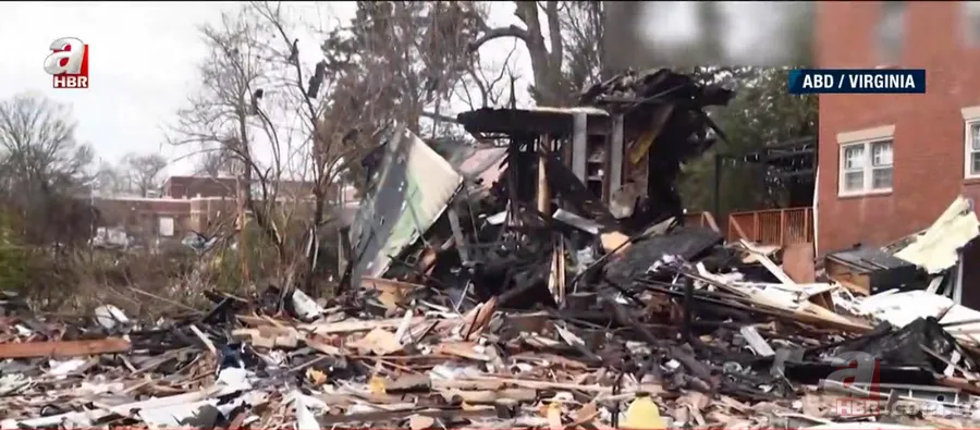 Evini kendisi de içindeyken böyle patlattı! Korkunç anlar saniye saniye kamerada 10