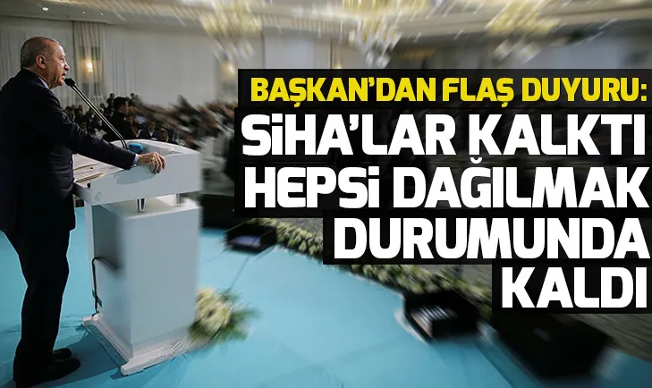 Son dakika: Başkan Erdoğan: Bugün yine Irak tarafında yanlış yapmak istediler