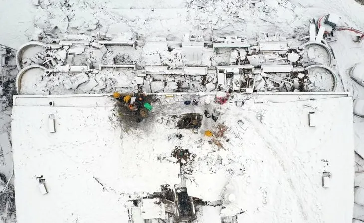 A Haber drone kamerasından DEPREM bölgesi! Facianın boyutunu gözler önüne seren dehşet verici görüntüler