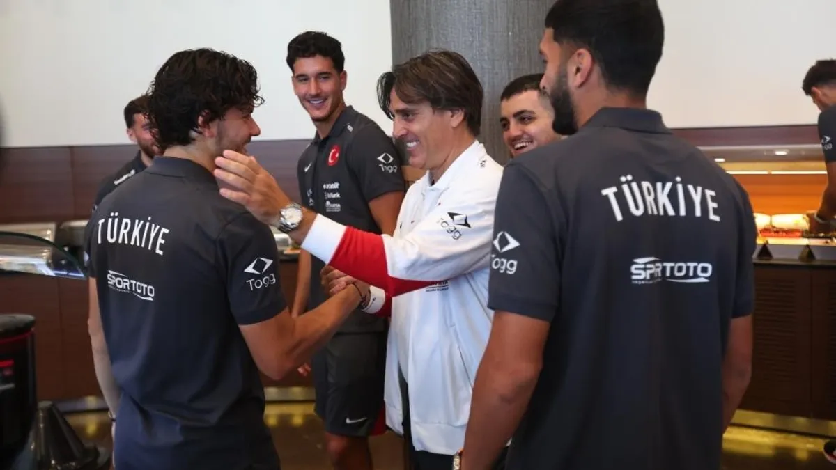 A Milli Futbol Takımı Riva'da toplandı