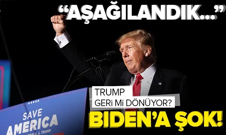 Donald Trump geri mi dönüyor? Beni hala özlemediniz mi?