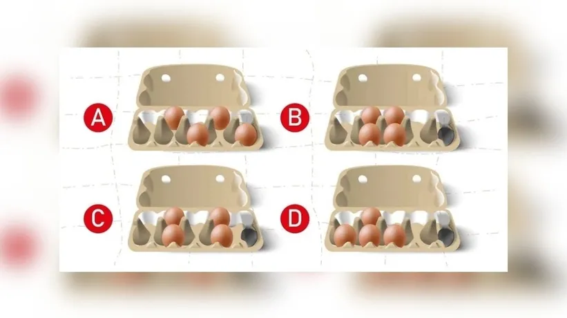 Bu test zorluklarla nasıl baş ettiğinizi ortaya çıkarıyor! Yumurtaları nasıl sıralardınız?