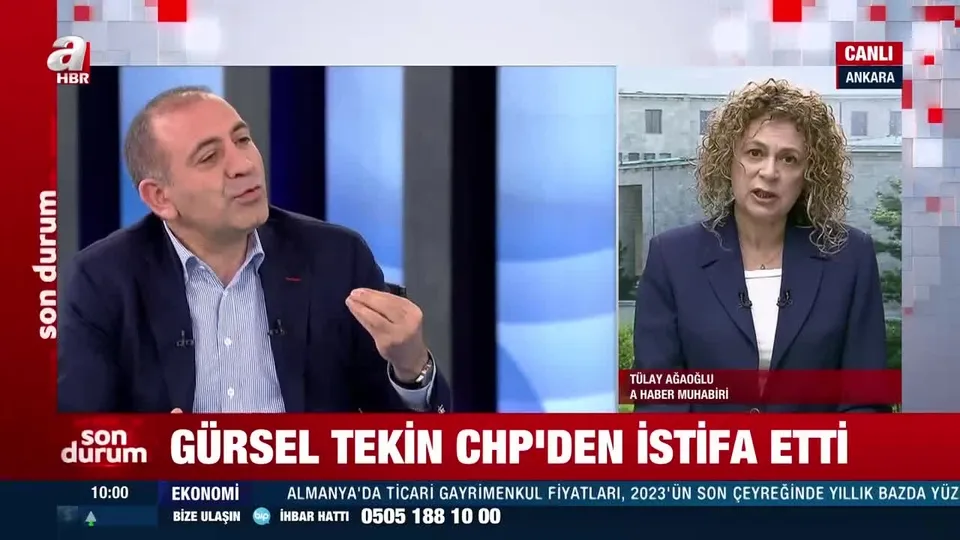 Gürsel Tekin CHP’den istifa etti