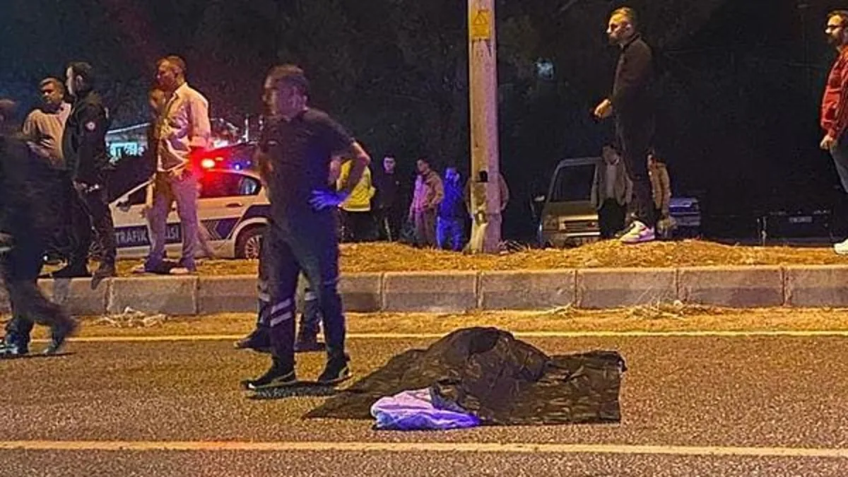 Muğla'da motosiklet yayaya çarptı! 1 ölü 1 yaralı