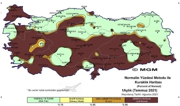 Son dakika: Meteoroloji'den olağanüstü kuraklık uyarısı! Türkiye'nin yarısından fazlası... - 5