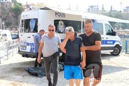 Antalya’da yürekleri yakan olay! Yerde yatan cansız bedenini alnından öptü