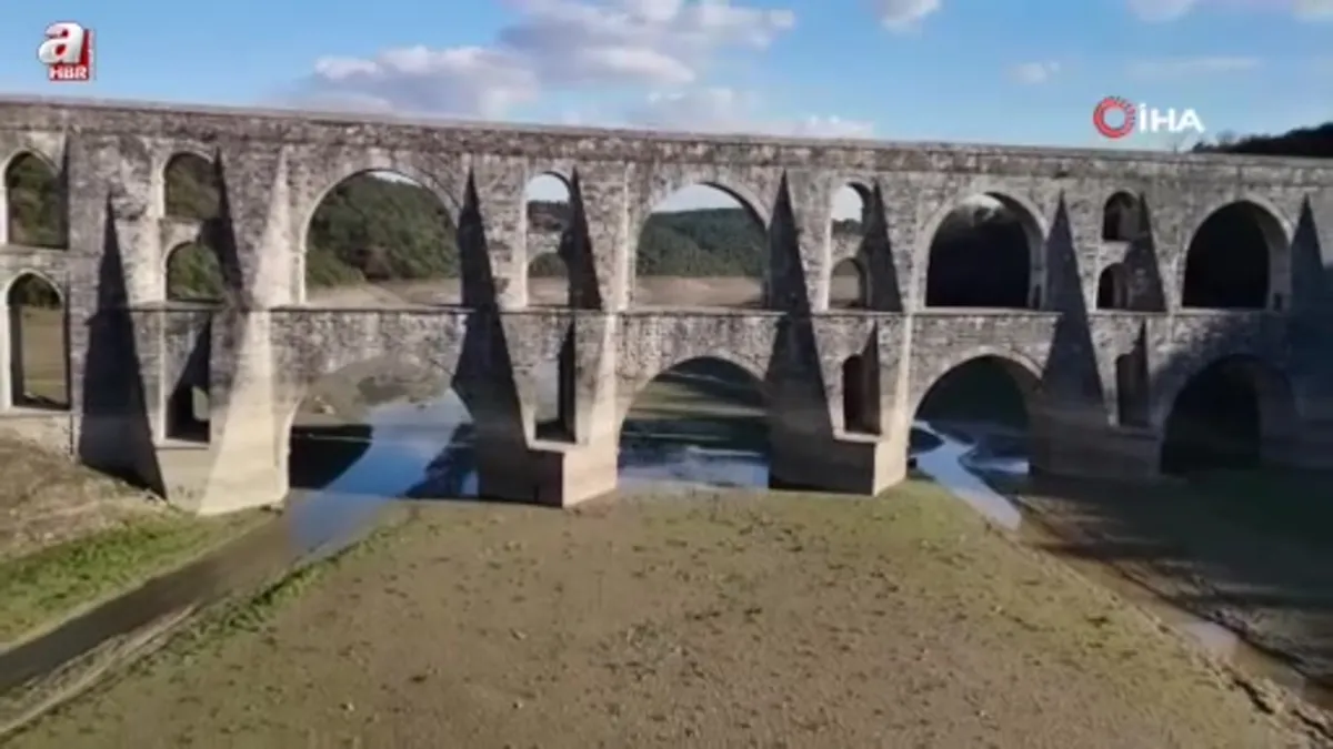 İstanbul Barajlarında doluluk oranı yüzde 55'in altına düştü