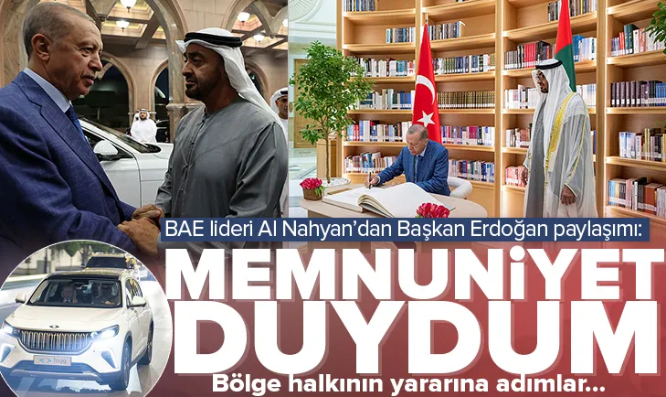 Erdoğan ile görüşmekten memnuniyet duydum