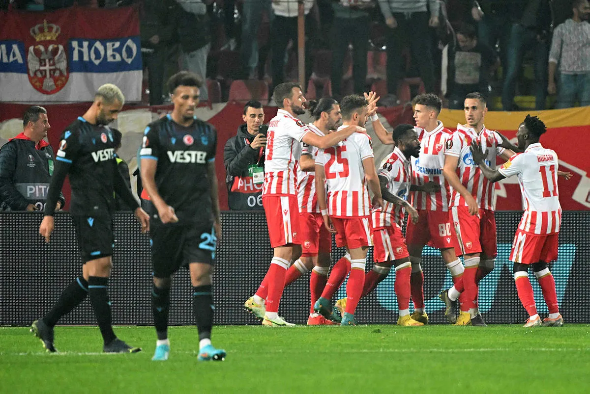 Fırtına deplasmanda duruldu! Kızılyıldız 2-1 Trabzonspor (MAÇ SONUCU-ÖZET)