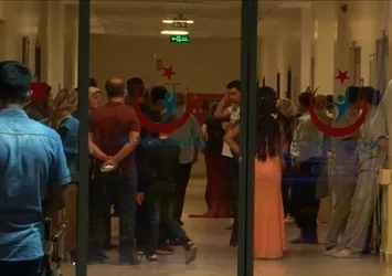 Kına gecesinde dehşet: Gelinle damat yandı