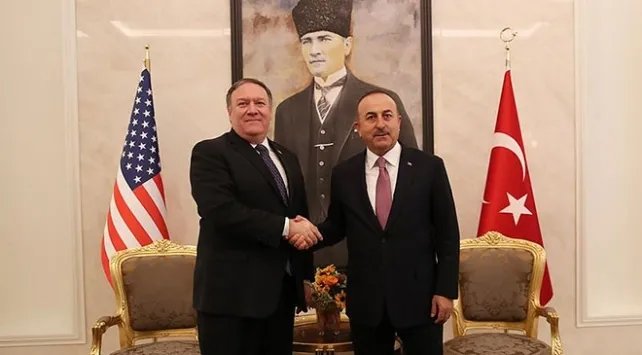 Bakan Çavuşoğlu’ndan Türkiye’yi suçlayan ABD Dışişleri Bakanı Pompeo’ya tepki: Teröristleri destekliyorsunuz - 1