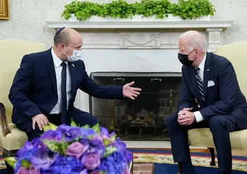 İsrail Başbakanı Naftali Bennett, ABD Başkanı Joe Biden ile İran’ı görüştü