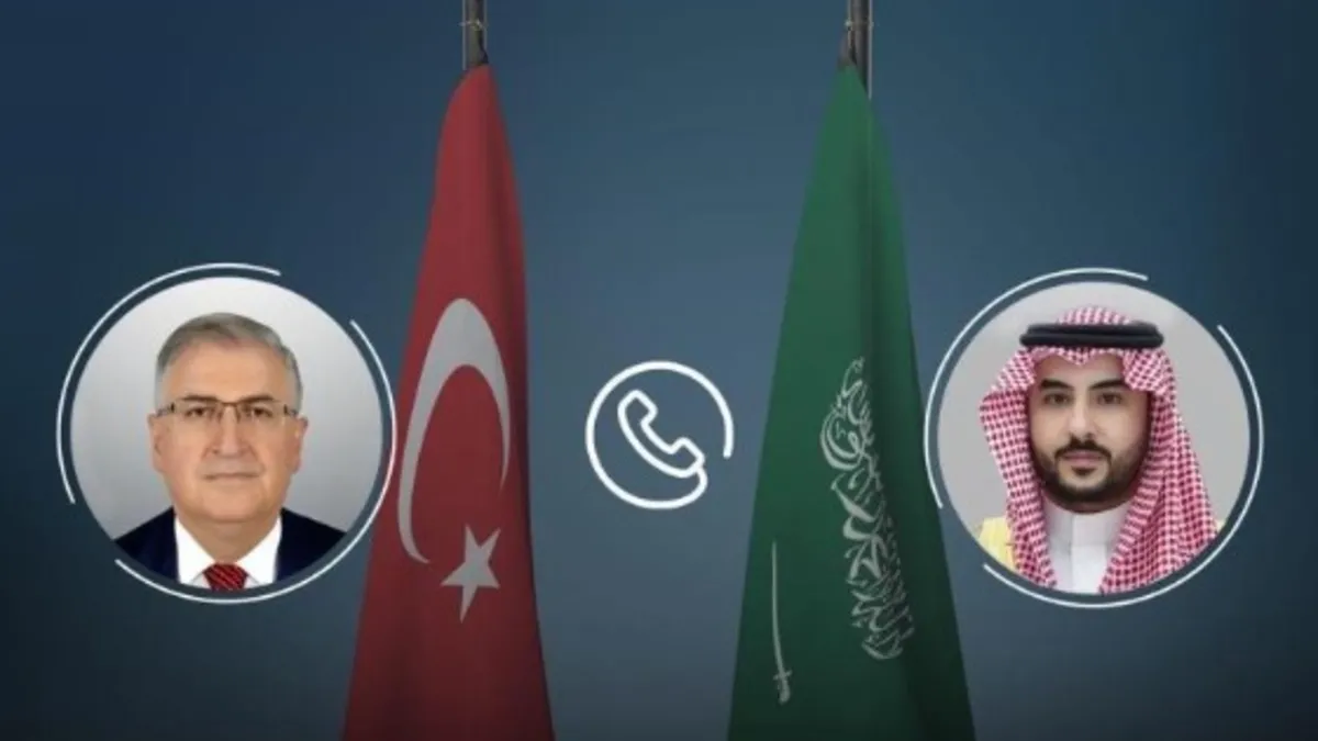 Bakan Güler Suudi Arabistanlı mevkidaşı ile görüştü