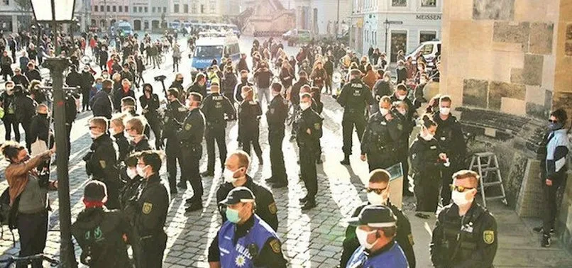 Almanya'dan skandal adım! Salgın döneminde ırkçılık virüsüne özel izin verdiler