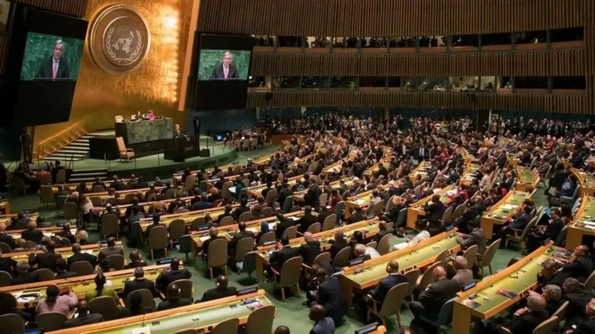 BM Genel Kurulu'ndan tarihi Filistin adımı! İlk defa temsil edildi