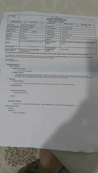 Çorum'da doktor 3 yaşındaki çocuğun yanlış parmağını ameliyat etti - 3