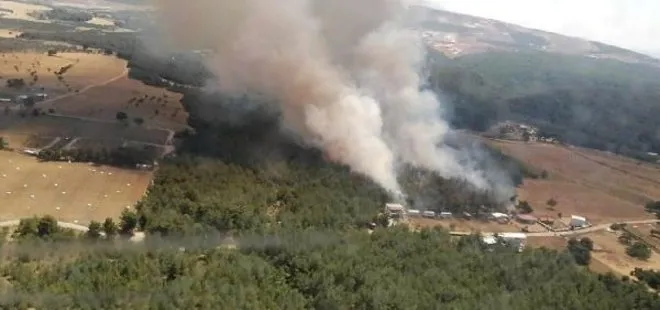 Son dakika: İzmir’de korkutan yangın! Ekipler dört koldan müdahale etti