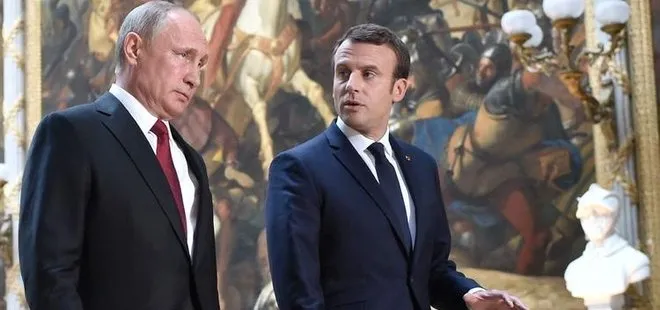 Putin ve Macron Suriye’yi görüştü