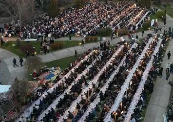 Boğaziçi Üniversitesi'nde iftar etkinliği