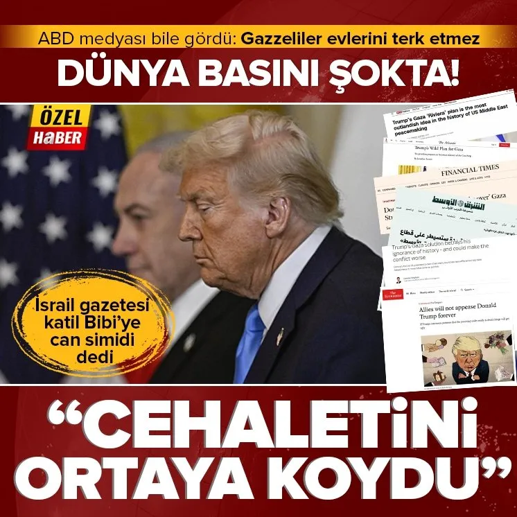Dünya basınından Trump’a: Küstah emperyalist!
