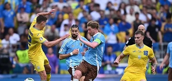 Ukrayna Belçika karşısında turnuvaya veda etti!