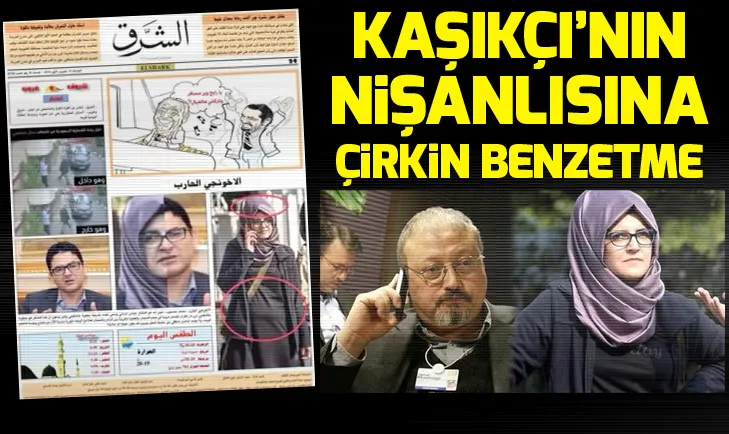 Kaşıkçı’nın nişanlısına çirkin benzetme
