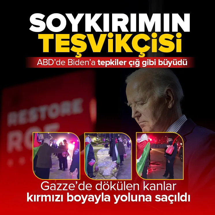 Soykırımın teşvikçisi Bidena ABDde şok!