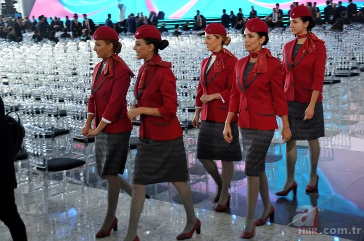 THY’nin yeni üniformaları görücüye çıktı