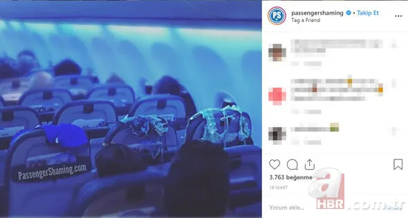 Son dakika: Uçakta akılalmaz olay! Saçından tutup yaka paça attılar 16
