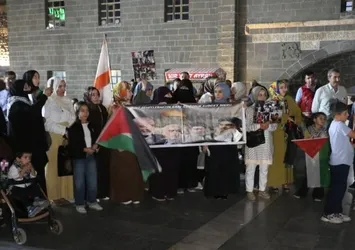 Diyarbakır'da "Küresel Sumud Filosu"na destek!