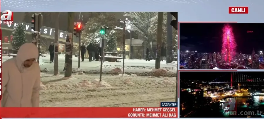 Yeni yılın ilk dakikalarında A Haber ekipleri sahada! Yurt genelinde neler oluyor? 16