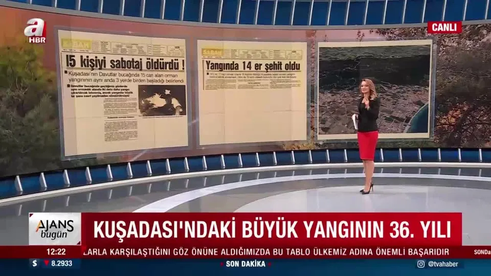 Kuşadası’ndaki büyük yangının 36. yılı