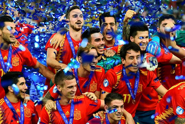 Avrupa U21 Şampiyonası'nda kupa İspanya'nın - 1