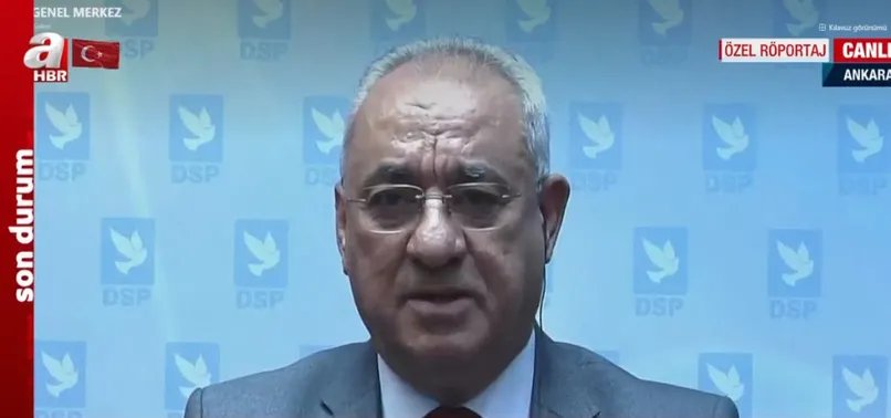 DSP Genel Başkanı Önder Aksakal A Haber'de