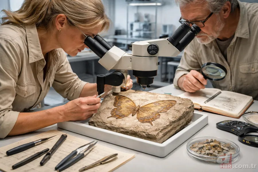 34 milyon yıl boyunca hiç bozulmadı: İşte dünyanın en eski kelebeği 6