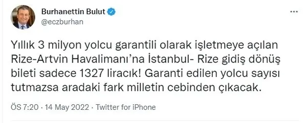 CHP’nin 3 milyon yolcu garantisi yalanı çöktü! Ulaştırma ve Altyapı Bakanı Adil Karaismailoğlu böyle yalanladı