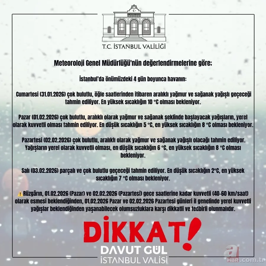 19 ilde sarı kodlu uyarı! Harita ikiye bölündü: İstanbul’a kış geri geliyor 4