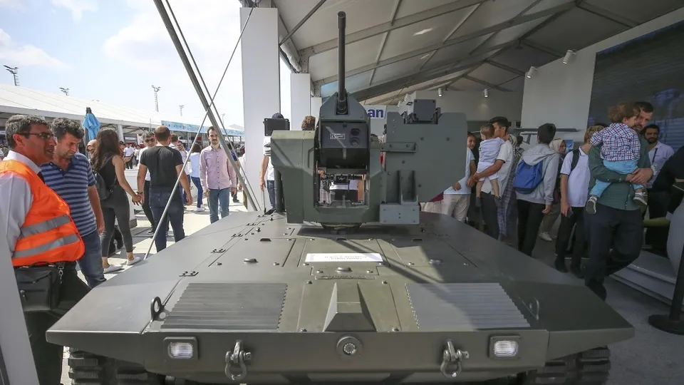 İnsansız tank TEKNOFEST'te