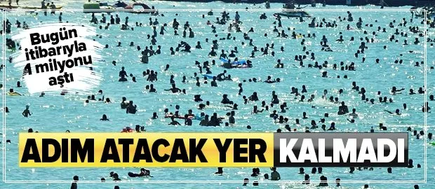 Çeşme'de adım atacak yer kalmadı! 1 milyonu aştı...