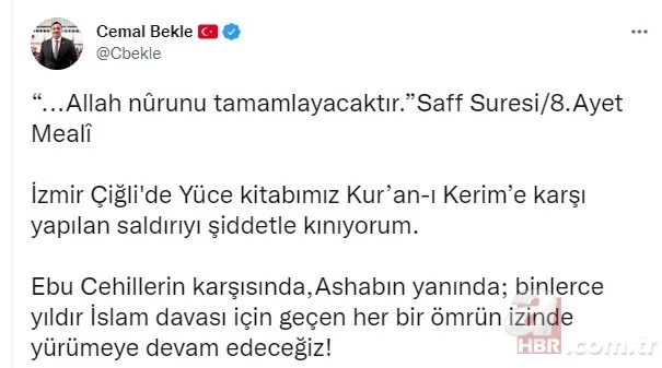 İzmir Çiğli’de Kur’an-ı Kerim’i yakan ahlaksızlar tutuklandı! Görüntüler infiale yol açtı 15