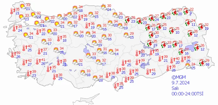 1720331921010.png Kavurucu sıcaklar yolda! 42 dereceyi göreceğiz! Bir tarafta yağış diğer tarafta güneş... - 7