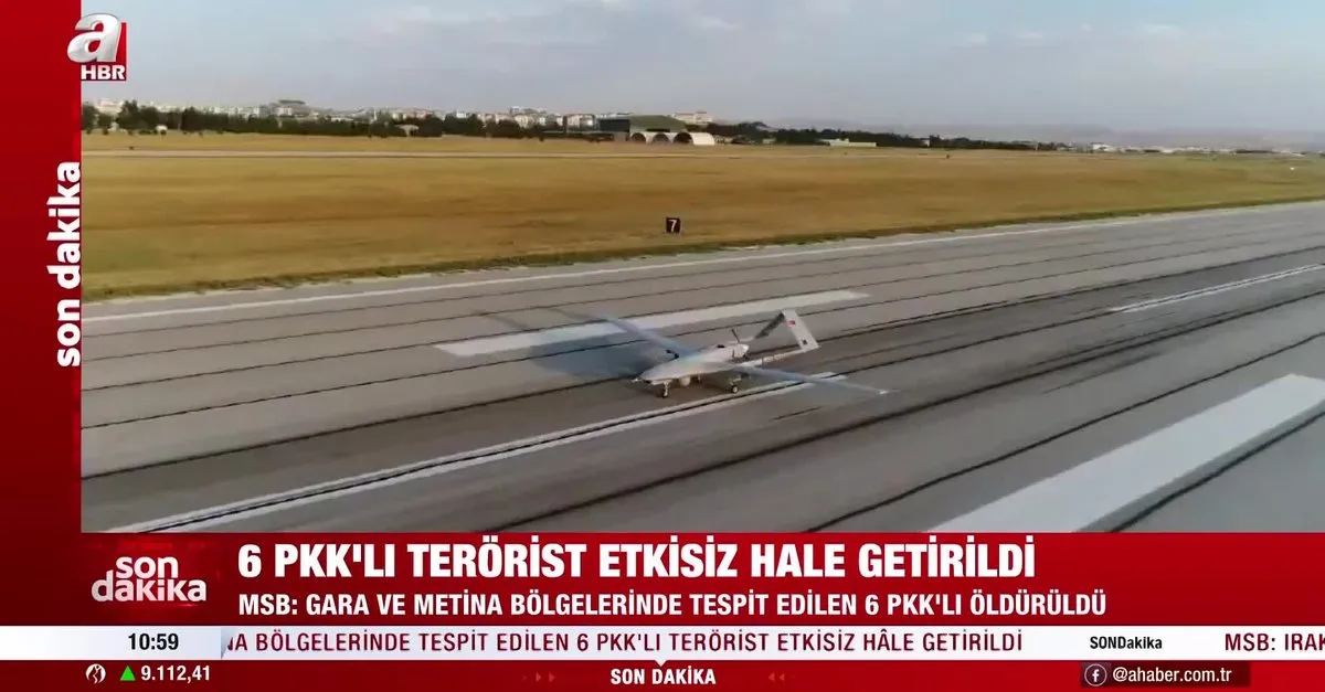 6 PKK'lı etkisiz hale getirildi