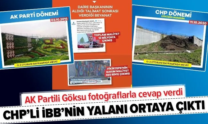 İBB Meclisi AK Parti Grup Başkanvekili Tevfik Göksu İBB’nin dikey bahçe yalanını gözler önüne serdi